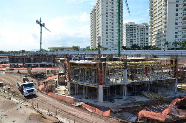 Início das obras | Riserva Golf Vista Mare Residenziale – Apartamento	na  Barra da Tijuca - Rio de Janeiro - Rio de Janeiro